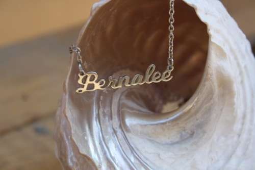 Name necklace for her