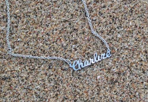 Name necklace for her