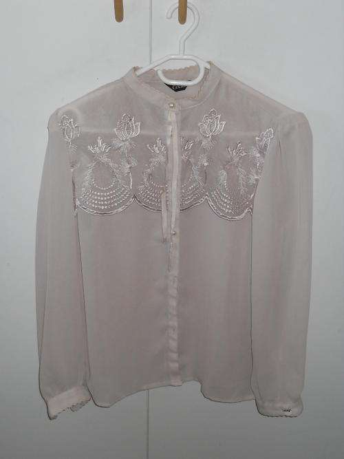 VINTAGE PINK BLOUSE