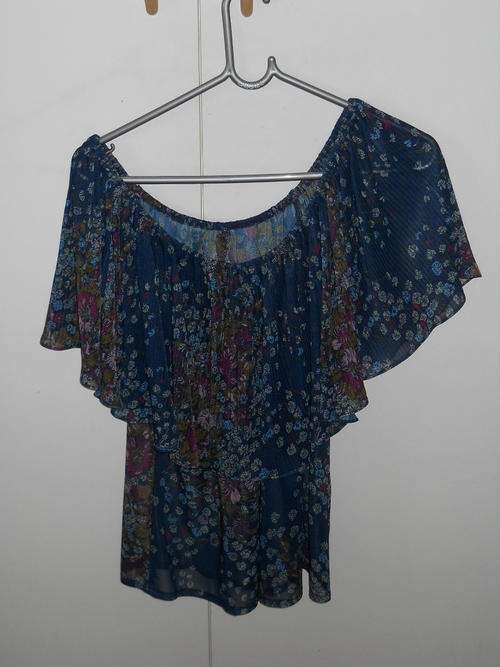 VINTAGE FLORAL BLOUSE