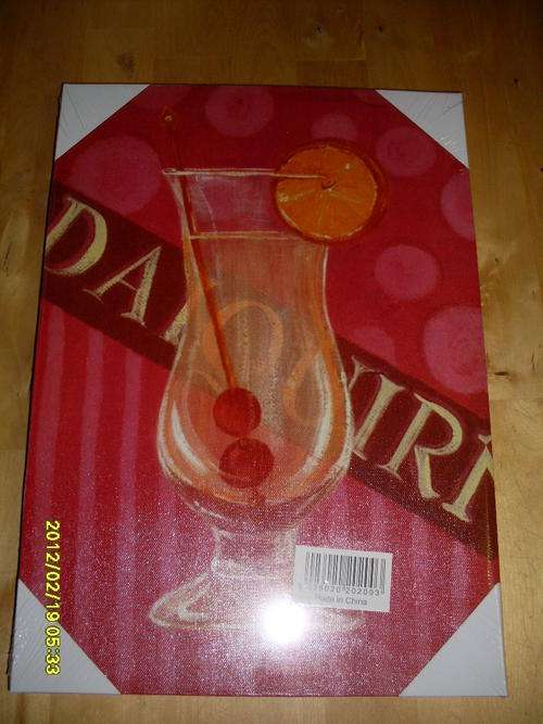 Cocktail canvas print