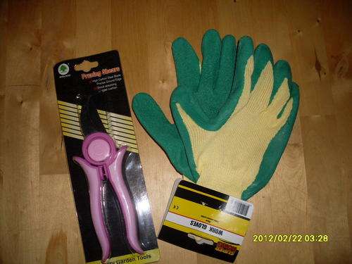 Winland Garden Pruning Shears + Work Gloves!