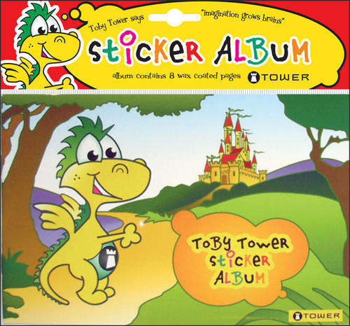 Toby Tower Sticker Books x 10