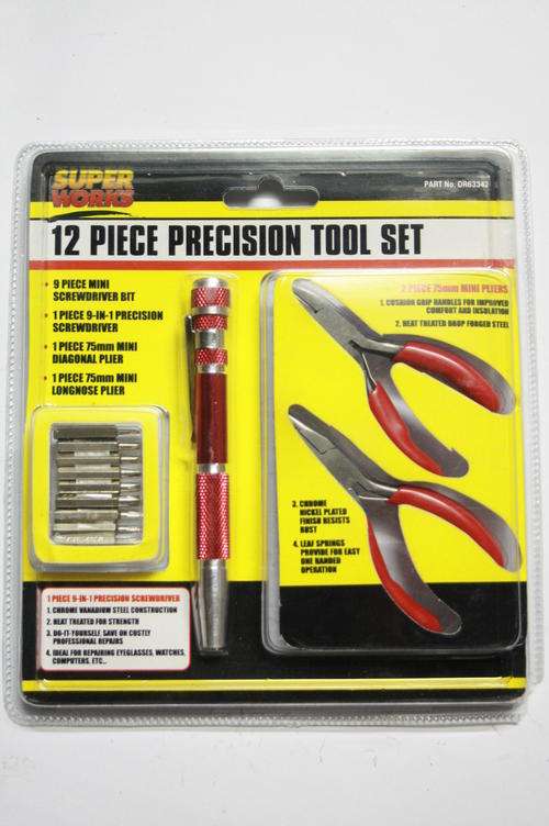 12 Piece Precision Tool Set