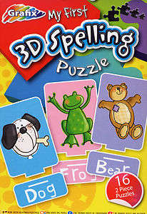 My First 3D Spelling Puzzle