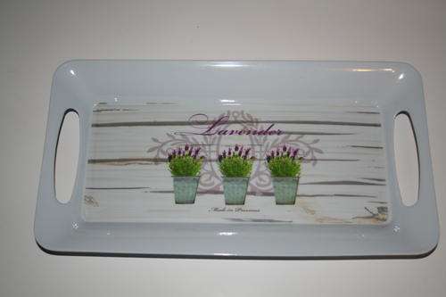 Lavender Melamine Tray