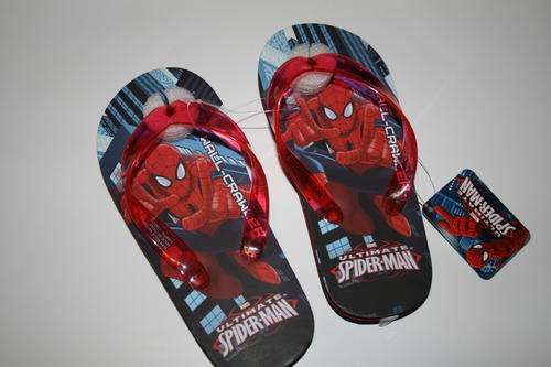 Spiderman Slops Size 6
