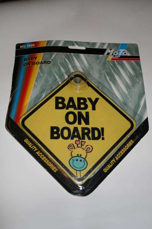 Baby on Board Sign
