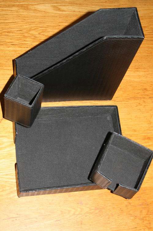 4 Piece Executive Office Organizer Set