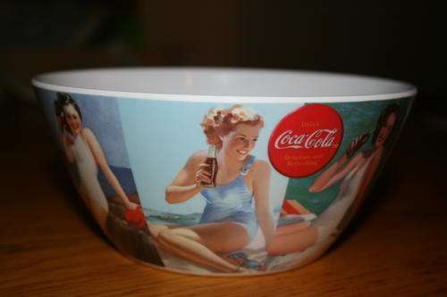 Melamine Beach Babes Coca Cola Bowl