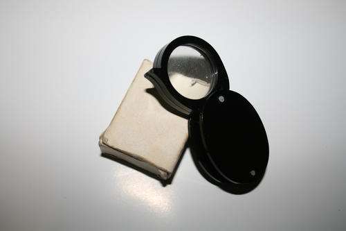 2 x Lens Pocket Folding Loupe Magnifier