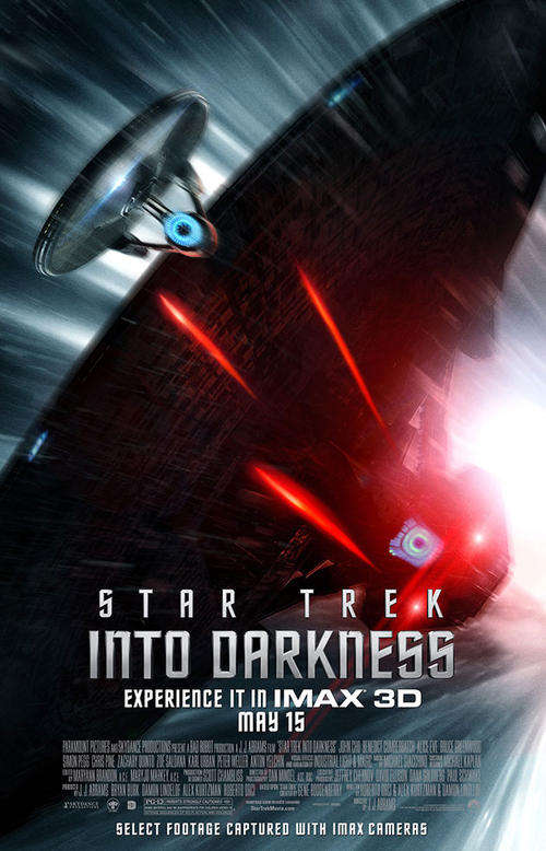 Poster Clear-out!Star Trek Into Darkness Movie Poster x 6