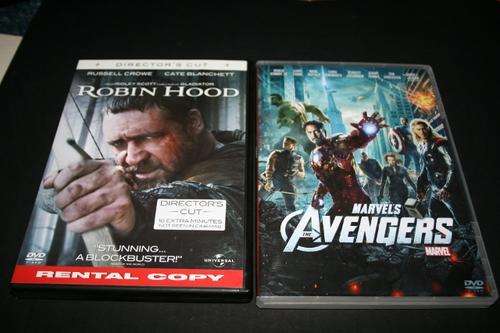 2 x Action DVD's
