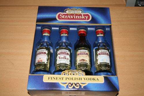 Imported Stravinsky Polish Vodka