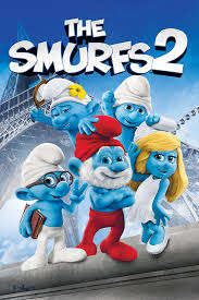 Smurfs 2 Movie Poster x 2