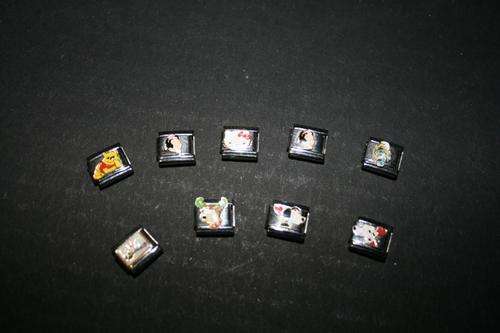 Italian Charms -8 Charms (Fits Nomination)