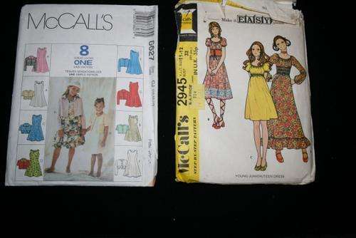 McCalls Patterns X 2 (Size 10-14)