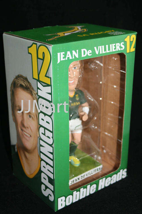 Authentic SA Rugby Bobblehead Jean De Villiers