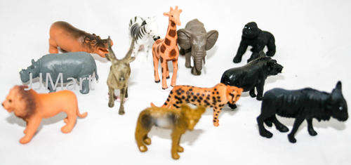 12 x African Wildlife Animal Toys (Includes the South African BIG 5)