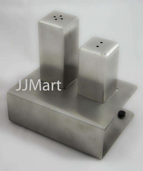Stainless Steel Salt & Pepper Set