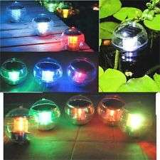 Solar Floating Waterproof Ball Garden Pond Swimming Pool Patio Light Lantern