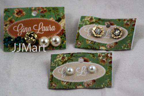 Imported Costume Jewellery - Earring Set x 3