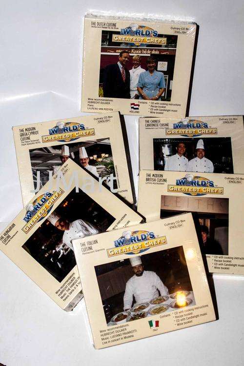 Culinary CD Box  Cuisine x 6 (6 different countries)