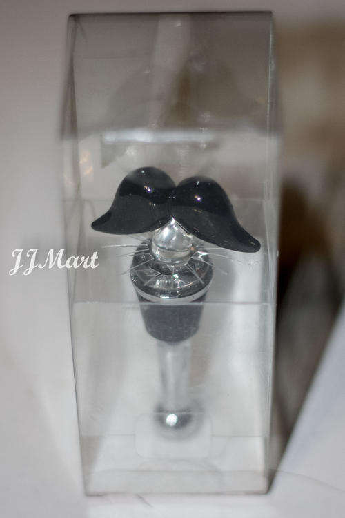Moustache Bottle Stopper