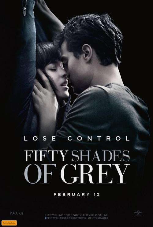 50 Shades of Grey Movie Poster x 4