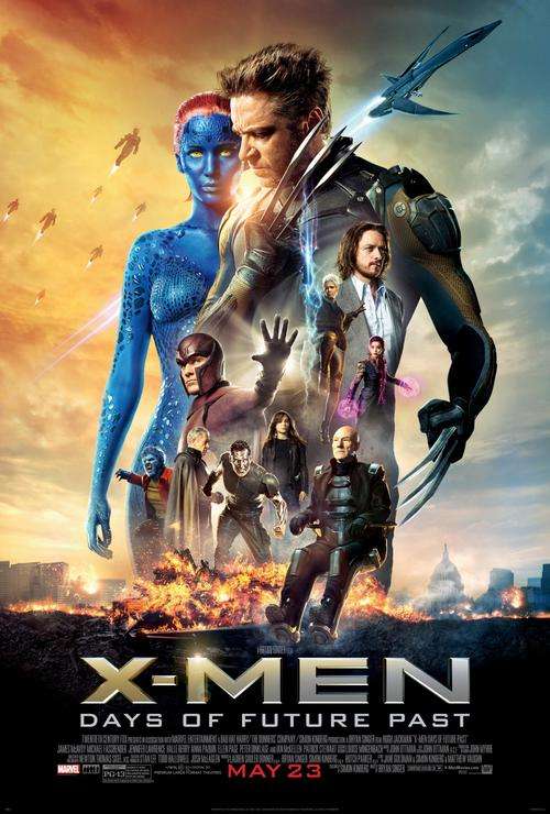 X Men Days of Future Past Movie Poster x 4