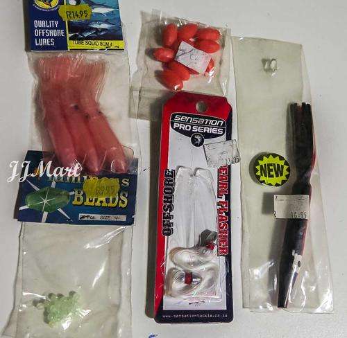 Lures, bait, floaters, etc