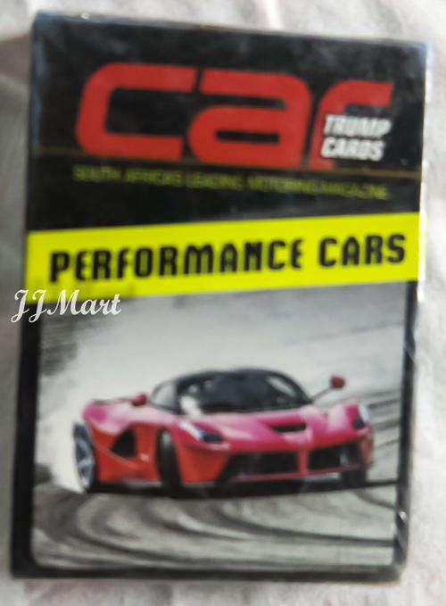 CAR specification playing trump cards - performance cars edition