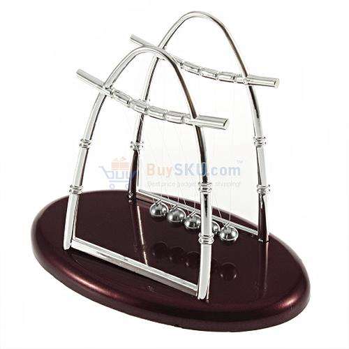 Parabolic Newton's Cradle Steel Balance Balls Physics Swing Balls Educational Toy