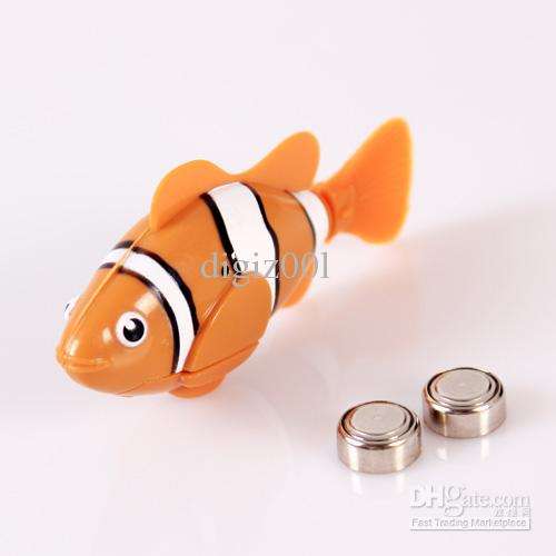 ROBO FISH Clown Style Nemo Electronic Fish Toy