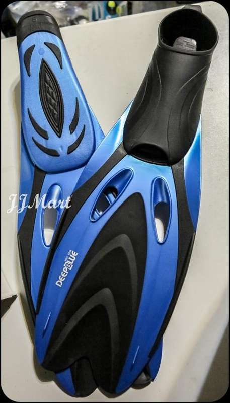Deep Blue Spirit Fins Pro Series (Size  5 - 6.5)