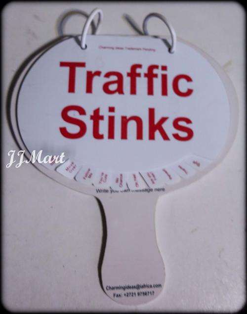 Traffic Talk Board...Have fun in traffic