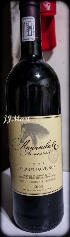 Annandale Cabernet Sauvignon 1998