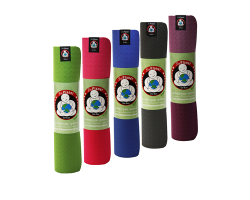3rd Planet Go-Eco Yoga Mat-Plum
