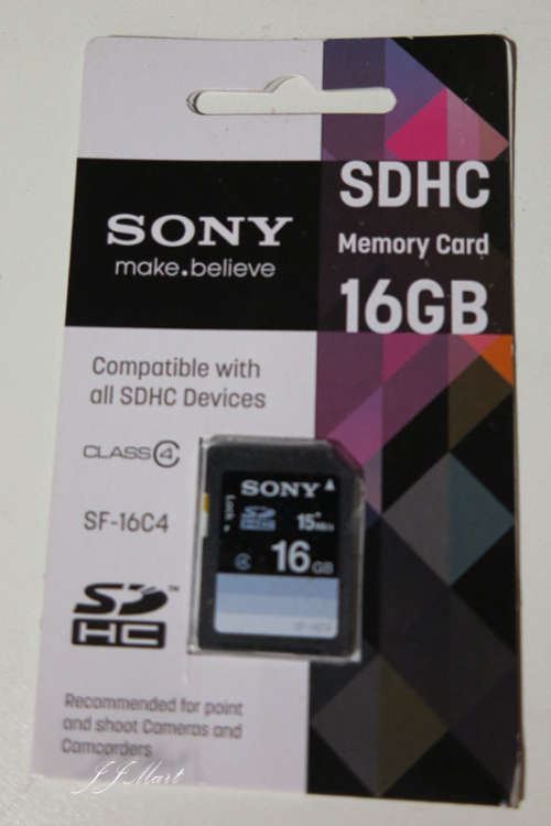 Sony 16G SDHC Memory Card