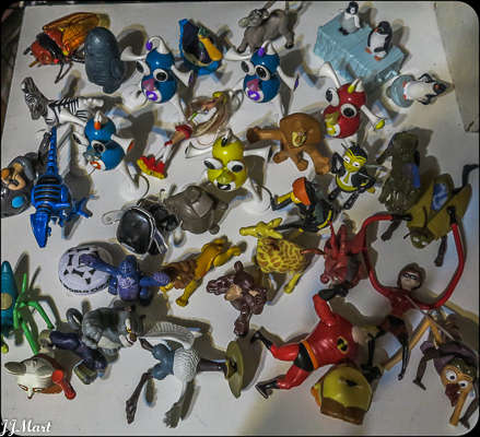 Job Lot McDonald Toys (Opened)