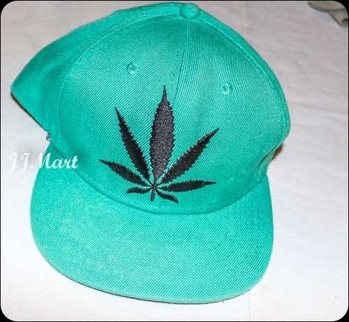 DGK Stay Smoking green snapback cap