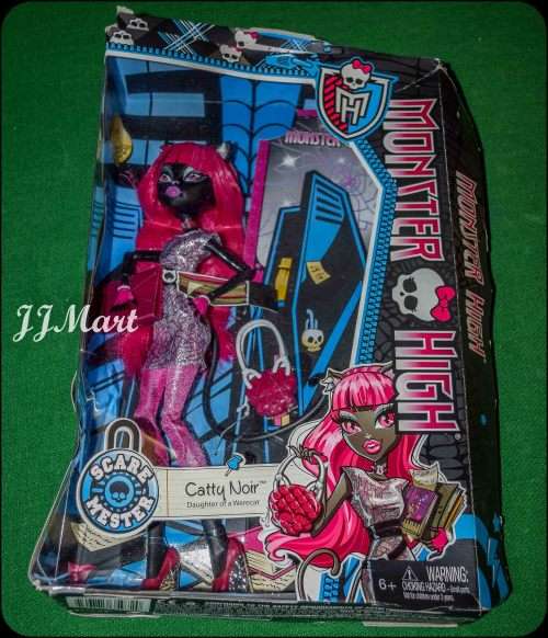 Monster High BJM43 Scaremester Catty Noir Doll. New In Box