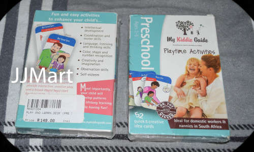 My Kiddie Guide Playtime deck - Preschool Age 3-5