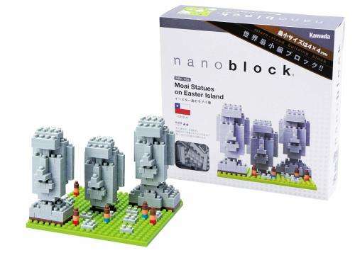 Nanoblock Moai Statues of Easter Island