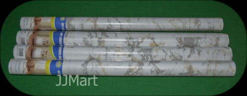 Self Adhesive Foil - "grey flame marble" x 800cm