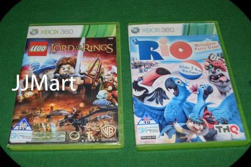 2 x X Box games