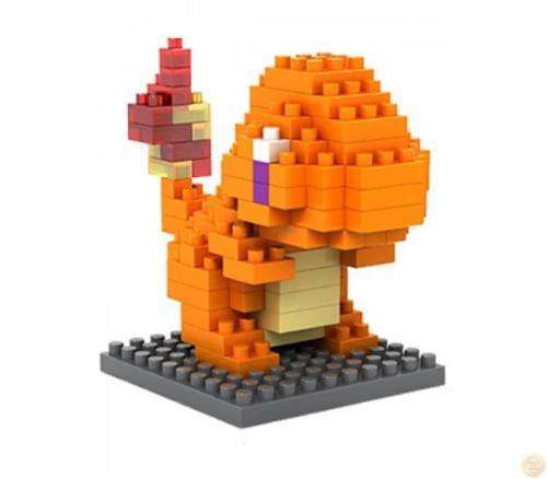 Nanoblock LOZ Pokemon Charmander DIY Nano Blocks  Building Block
