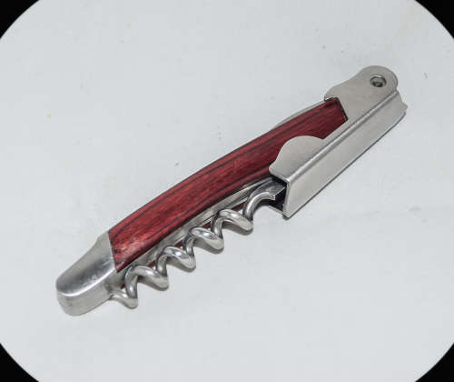 Premium Corkscrew Wine Bottle Opener Cutter Stainless Steel (4 available)