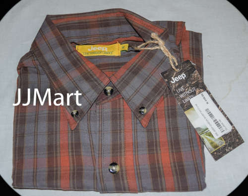Jeep Check Shirt - Size Medium