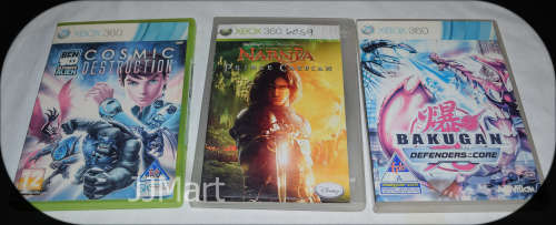 3 x X-Box games